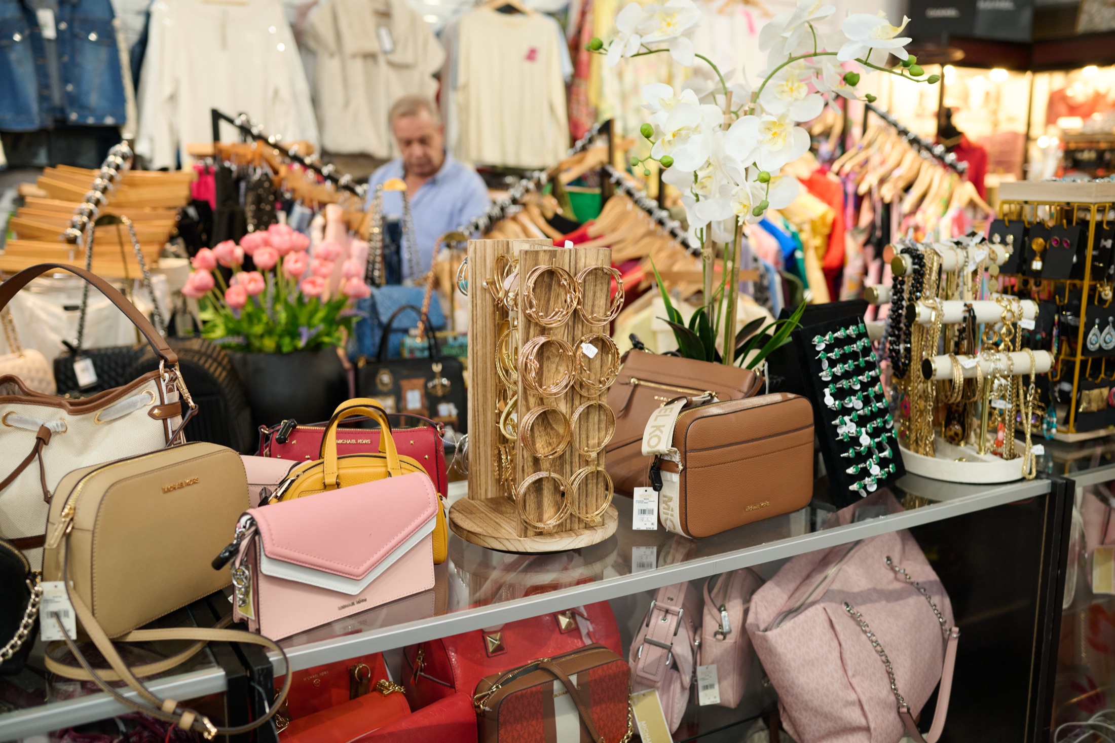 New and vintage designer handbags